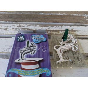 Burger King mischievous cat‎ hat Dr Seuss silver pl